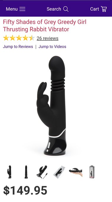 All I want for Christmas is a thrusting rabbit vibrator 🥺🙏 https://t.co/XiHgrdhev1
