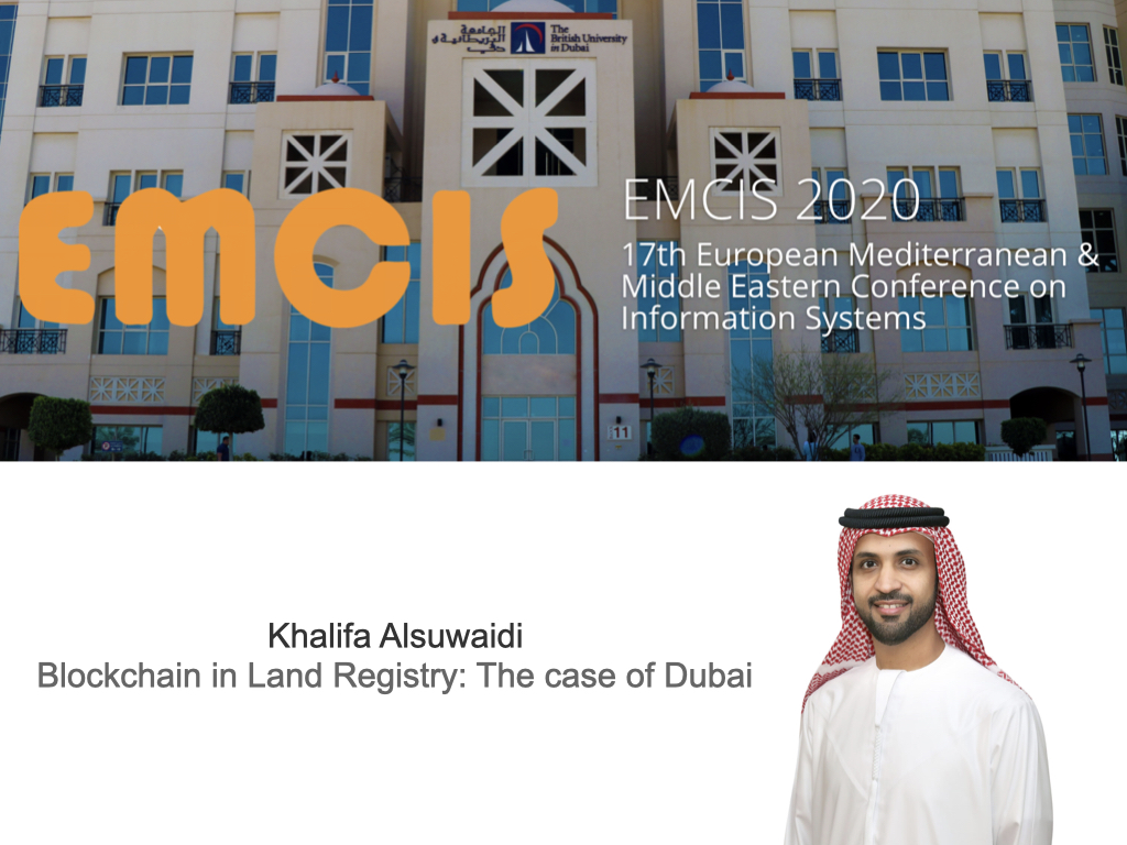 DCRI_BUiD's tweet photo. The 17th European, Mediterranean and Middle Eastern Conference on Information Systems, starting soon with our keynote speaker Khalifa Alsuwaidi, CEO of Emirates Real Estate Solutions https://t.co/kM9O1G7GIK
#Blockco
#dubaiblockchaincenter
@mariapapadaki21
@dcri_buid
@shamsiuae58 https://t.co/1BcZdkVkx7
