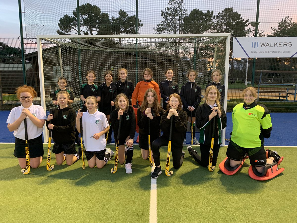 Year 7 and 8 Hockey teams headed out west today to play Les Quennevais - both teams played with grit and determination with the Year 7s losing 2-1 in the last few minutes! Year 8s lost 3-1 but were so pleased with their goal! 
#hvproud 
Miss Langford and Mrs Paine