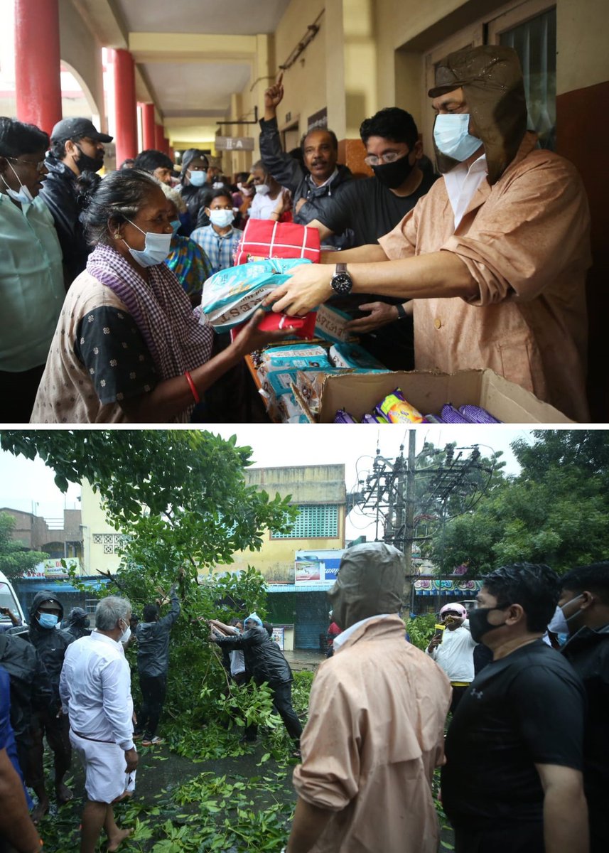mkstalin's tweet photo. சென்னையில் #CycloneNivar காரணமாக நீர் சூழ்ந்த இடங்களுக்குச் சென்றேன்;  உதவிகளையும் வழங்கினேன்.

சூழல் மிரட்டுகிறது!

அதிகாரிகளுக்கு ஒத்துழைப்போம்.

முதலில், மக்களை பாதுகாப்பான இடங்களில் தங்க வைத்து, தேவையான உதவிகளைச் செய்வோம் என்பதை மனதில் கொண்டு களமிறங்குவோம்; மக்களைக் காப்போம்! https://t.co/2Thp41GbZ6