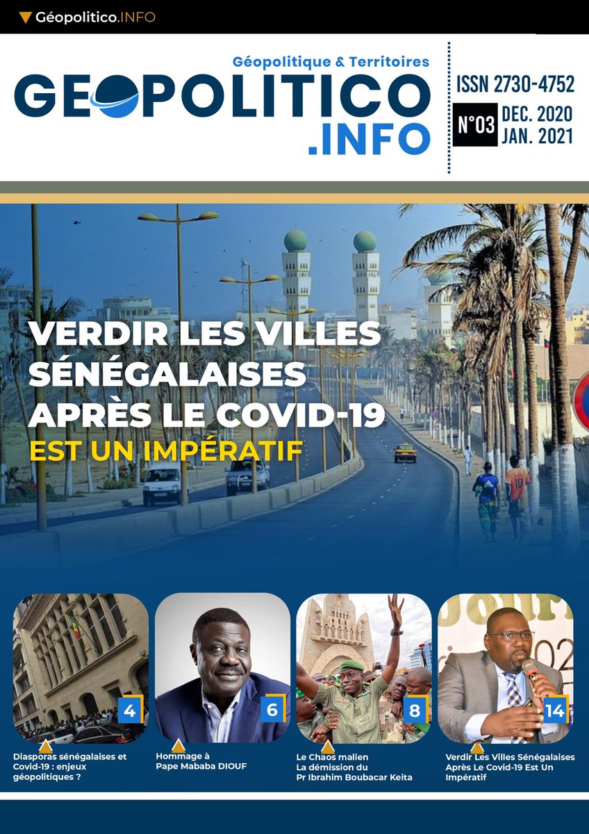 ClubUrbain's tweet photo. Verdir les villes sénégalaises après le covid19 est un imperatif https://t.co/s86ph3QQx8