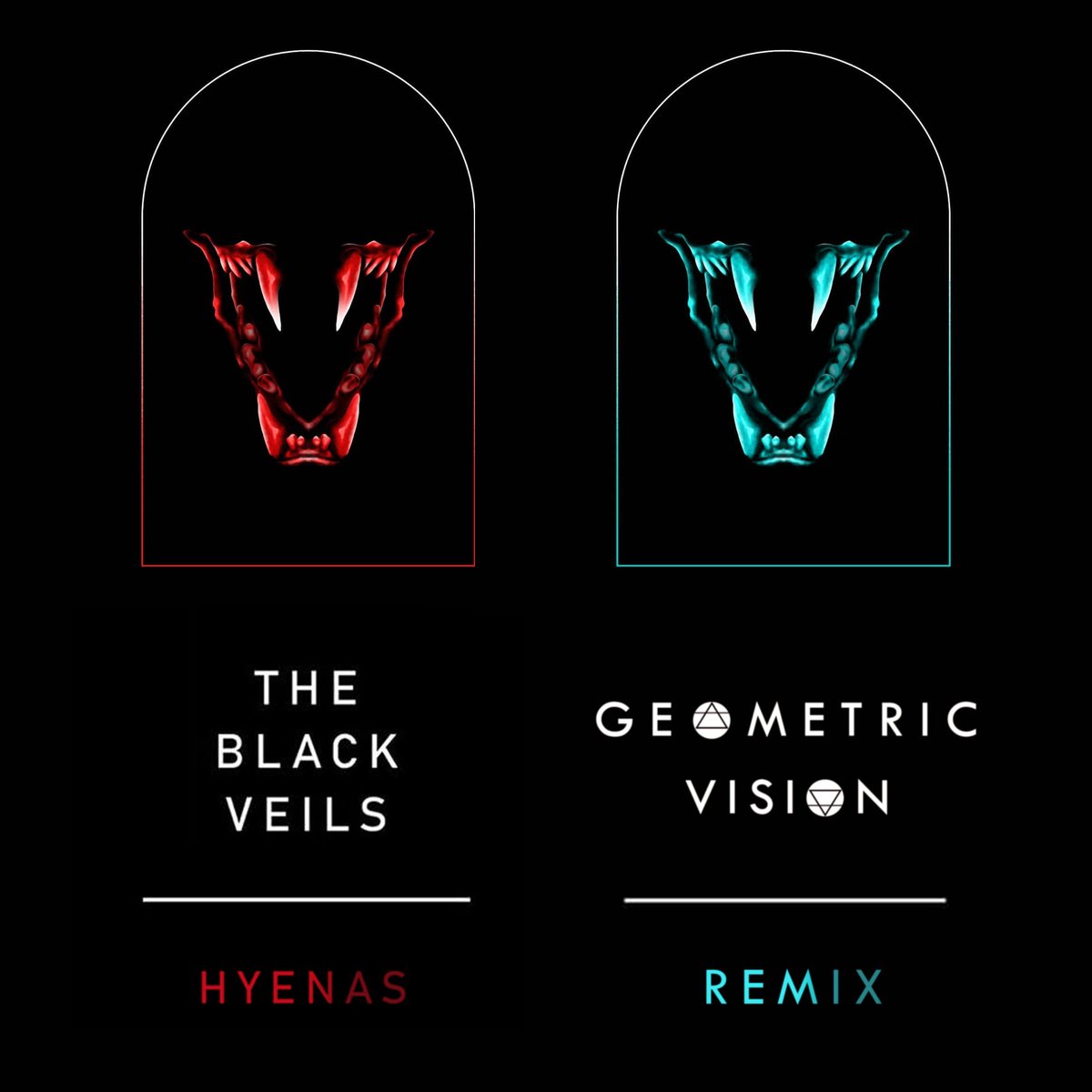 the_blackveils's tweet photo. Our brand new single #Hyenas is out now on all the streaming services. "How did we ever get this far?"
#icycoldrecords #postpunk #geometricvision #remix #outnow #newsingle #spotify #applemusic #amazonmusic #bandcamp #tbv3 #theblackveils https://t.co/2tPLpB3B55