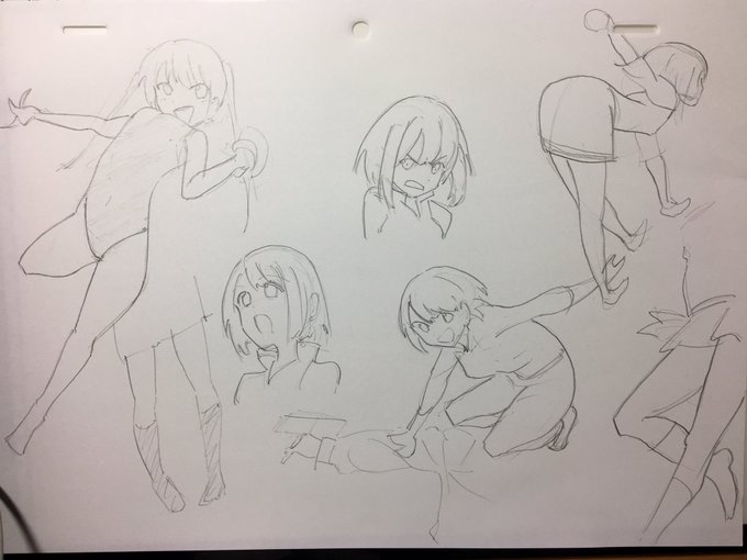 動画用紙凄い
描きやすいし消しやすい
シワにならんし全く汚れん。あとも残らんから最高 