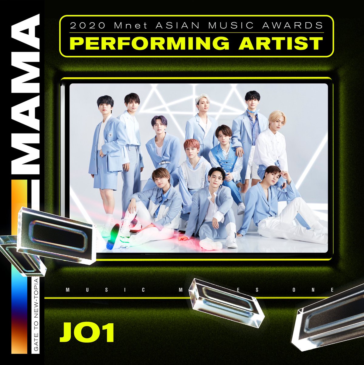 JO1KINJO's tweet photo. ㅤ
ㅤ
We will appear as PERFORMING ARTIST at #2020MAMA! 🔥 

ㅤ https://t.co/4KL5XFK0KJ