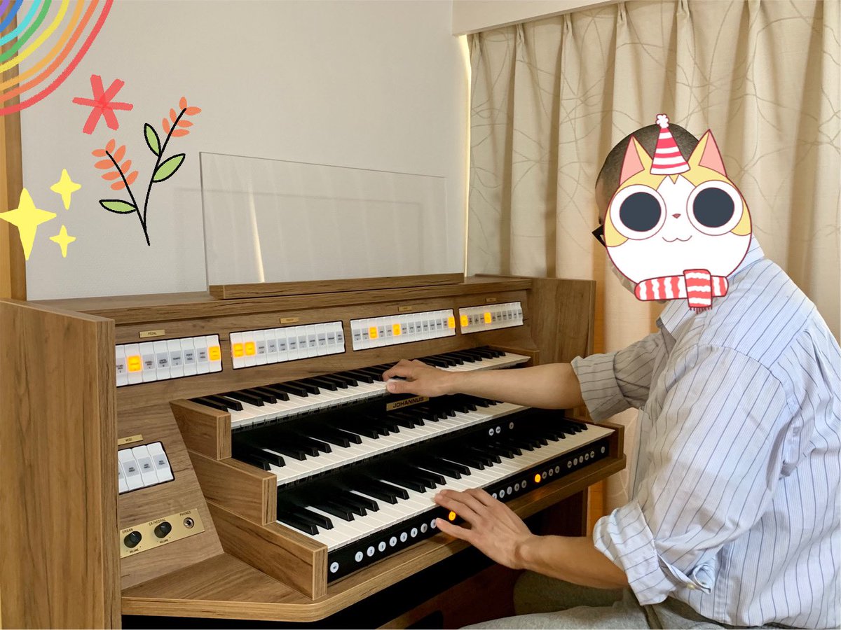 クラシックオルガン,チャーチオルガン,パイプオルガン練習バイカウント