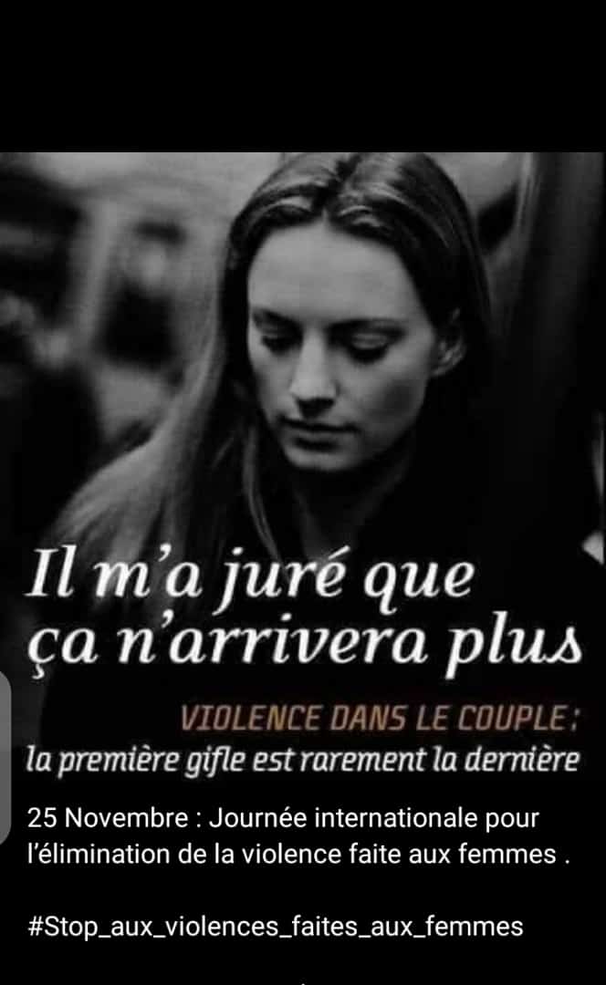 IdaAdjedomole's tweet photo. Non aux #ViolencesConjugales https://t.co/Lnuo0dfZTk