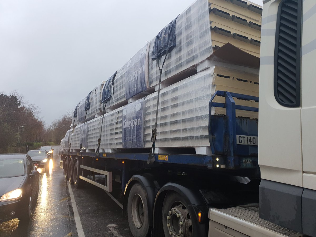 Not the best day to remove the roof from the warehouse. Oh well, it had holes in anyway and we would have got wet. 🌧☔ #rainydays #roofrefurb #supplychain #anotherdayattheoffice #procurement #nhs #healthcare