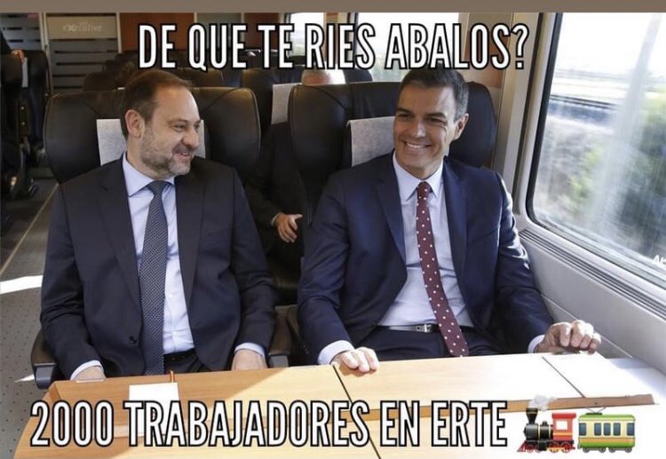 MartaUceda1's tweet photo. #tripulantesenerte llevamos casi 1 AÑO 2.000 familias en ERTE que dependemos de @abalosmeco @Renfe es un VERGÜENZA https://t.co/61fIxac4sX
#FelizMiercoles 
CORRUPCION