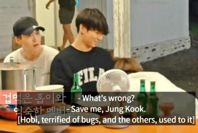 telling jungkook to go fight for him