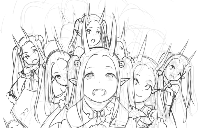 you're getting attacked by 100 of the strongest demons of hell, what you doin? ?? 