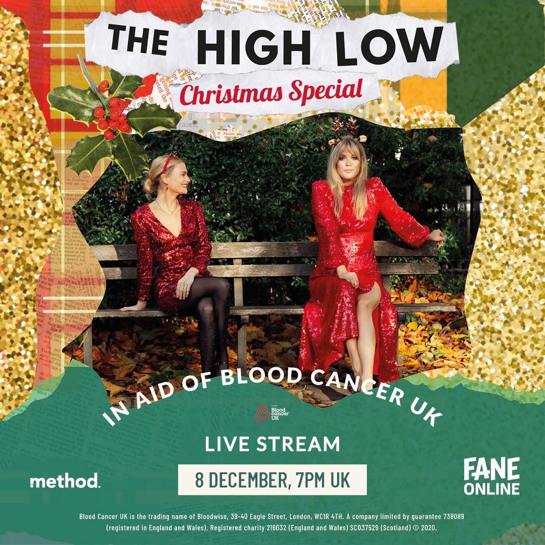 Now some good news! We are doing one last LIVE show - a festive extravaganza on 8th Dec at 7pm, streamed on Vimeo (no Zoom shit here, nuh uh) with all proceeds going to  @bloodcancer_uk. Tickets start at £10. This show is in memory of Florence Kleiner and Enzo Saunt 