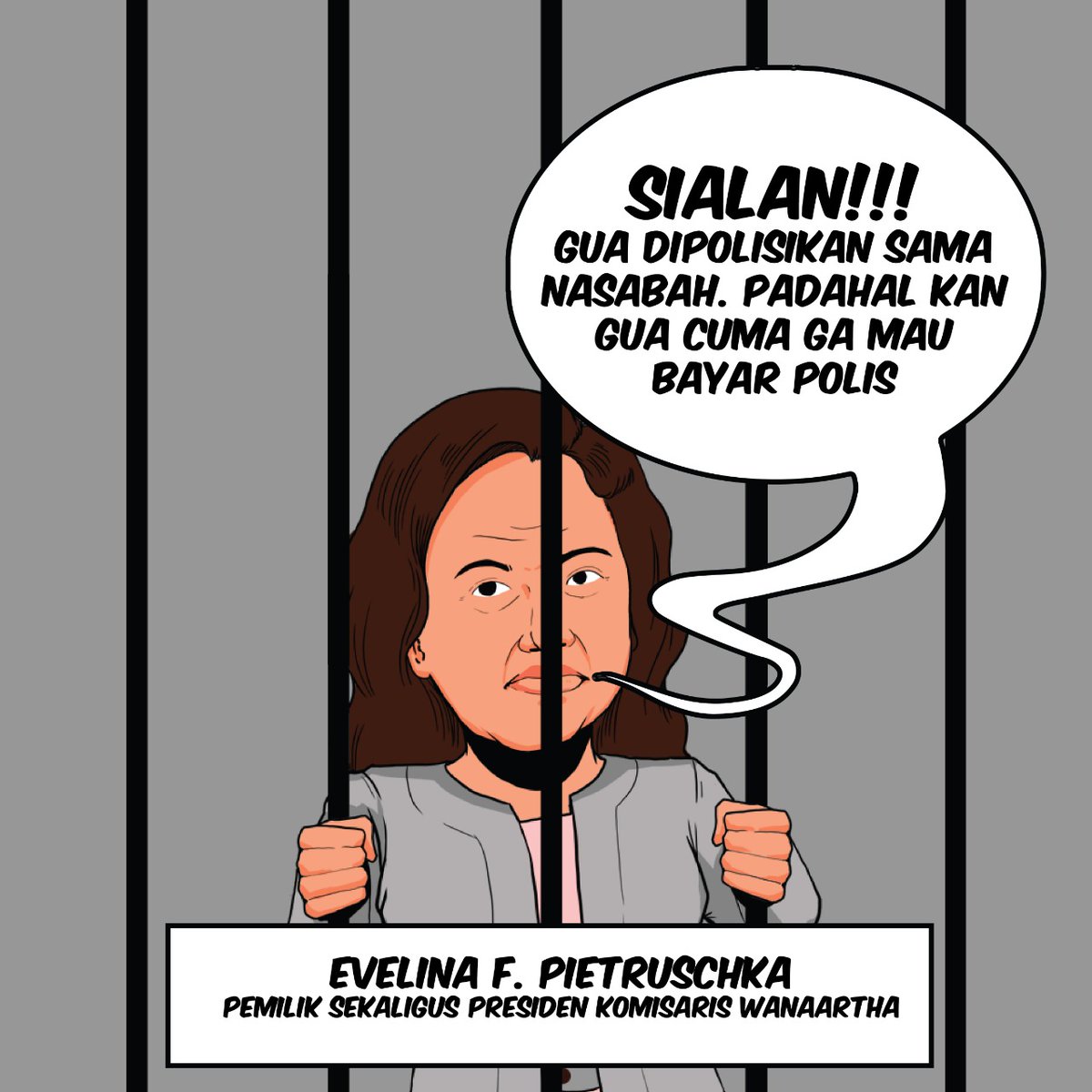 ROGERUNG1's tweet photo. Pemilik Wanaartha Dipolisikan 
Jangan cuma dipolisikan, Tapi juga harus bayar uang nasabah! https://t.co/TJNNOGCQp8
