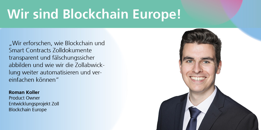 blockchain1_eu's tweet photo. Die #Zollabwicklung automatisieren und Zolldokumente transparent und fälschungssicher durch #smartcontracts abbilden. Das Entwicklungsprojekte von #BlockchainEurope - Roman Koller weiß mehr. 
https://t.co/t1sO6v3cNB 

@lab_blockchain @blockchainwelt @DWNRW @aeb_deutschland https://t.co/cM1AqU3bW1