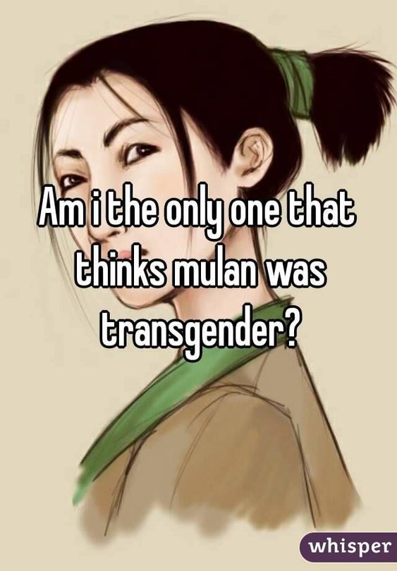jennieL69538068's tweet image. m I the only one who thinks Mulan is a trans? Be brave as mulan  #TransRightsAreHumanRights #TransWomenareWomen #TransAwarenessWeek2020 #LGBTatSchool #LGBT #LGBTQIAfamily transdrapp.net