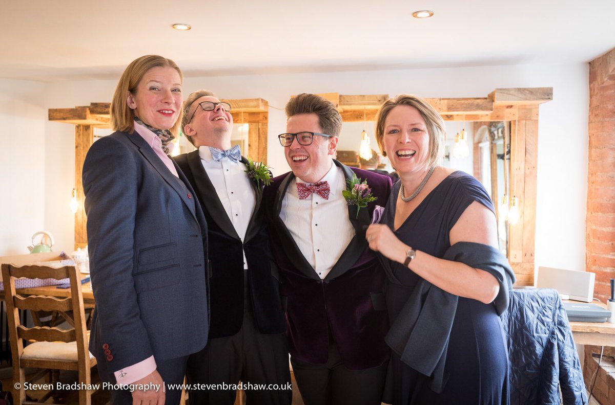 Type40_Twigg's tweet photo. 3 years ago today we minced up the aisle to “Marry me a little” and flounced back down it to “Broadway Baby”. The past 3 years have been amazing, some highs and lows but nobody I would rather have by my side than @andywhite ! #HeresToUs #WhosLikeUs #DamnFew https://t.co/cOrci3Yz5f
