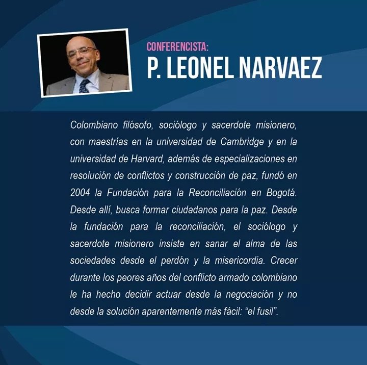 ScalaFundacion's tweet photo. "Convivir es amar" por P. Leonel Narváez.

1er Simposio #PorLaPazyArmoníaEnlaFamilia 
#PazyArmoníaEnLaFamilia

Este sábado 28 - 6pm/9pm
Transmisión https://t.co/yjH3wxEs8s https://t.co/knPuXDEo9L https://t.co/4m6E10xLFS
