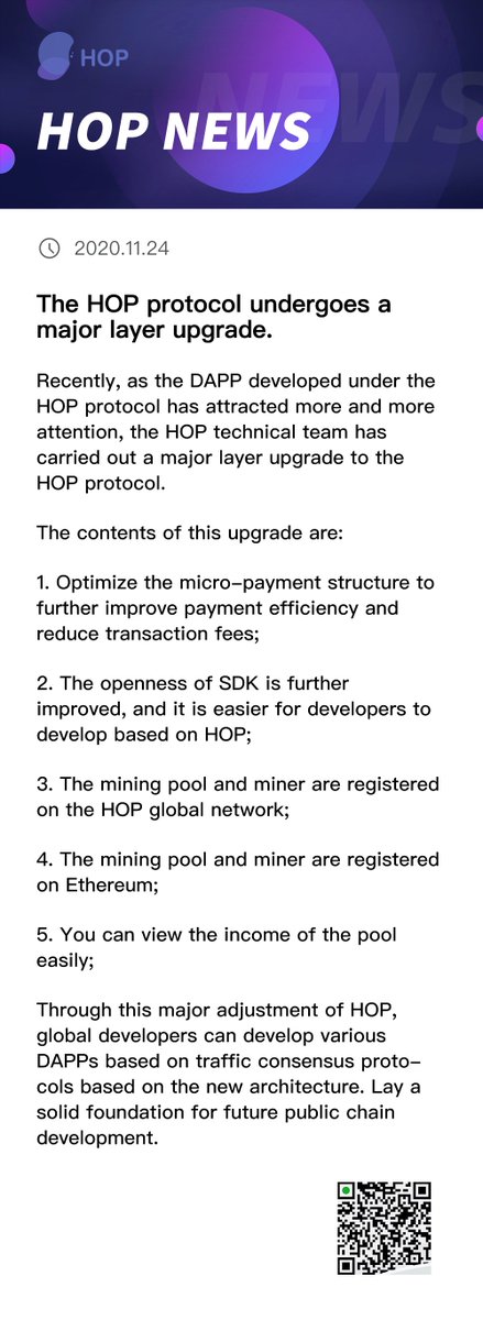 Circulation_CIT's tweet photo. The HOP protocol undergoes a major layer upgrade. 

#DeFi #technology #Protocol #Pool #Blockchain #Bitcoin #Ethereum https://t.co/rpgMZEna3T