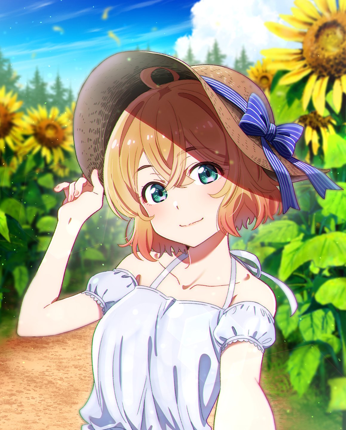 彼女 お借りします Tvアニメ公式 Blu Ray Vol 2本日発売 第4話 第6話を収録した 彼女お借りします Blu Ray Vol 2は 本日 11 25より発売 キャラクターデザイン平山寛菜さんによる ひまわり畑で微笑む麻美のパッケージ イラストが目印です