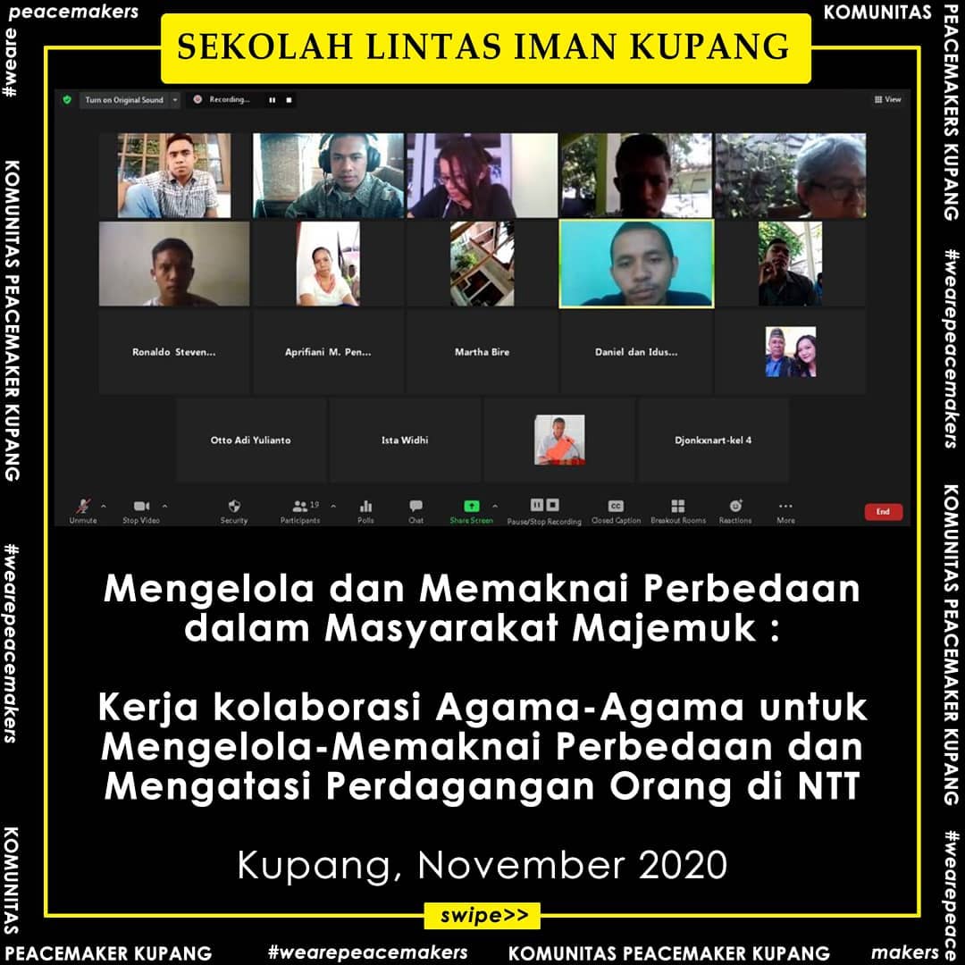 Interfidei's tweet photo. Unggah ulang dari Komunitas Peacemaker Kupang:
Mengelola dan Memaknai Perbedaan dalam Masyarakat Majemuk
Kerja Kolaborasi Agama-Agama untuk Memaknai Perbedaan dan Mengatasi Perdagangan Orang NTT
.
.
#komunitaspeaccemakerkupang #DIAN #Interfidei https://t.co/OUmDqYDL3X