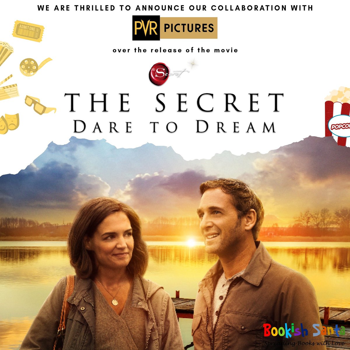 We are excited to announce that we are collaborating with PVR Pictures (@PicturesPVR) over the release of the movie - The Secret: #DareToDream set to release on 27th November, 2020.

Dare to Dream is based on the self-help book #TheSecret by Rhonda Byrne. 🎬
#TheSecretDareToDream