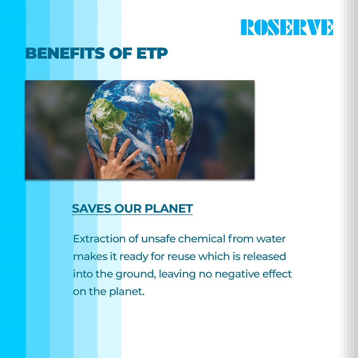 RoserveEnviro's tweet photo. If you are concerned about the carbon footprint that your industry might leave, Effluent Treatment Plants are the best way to serve Mother Nature in a better way.
.
.
#wastewatertreatment #watertreatment #industrialwastewater #facts #innovation #plugandplaymodel #roserveenviro https://t.co/JiqUrP54YD