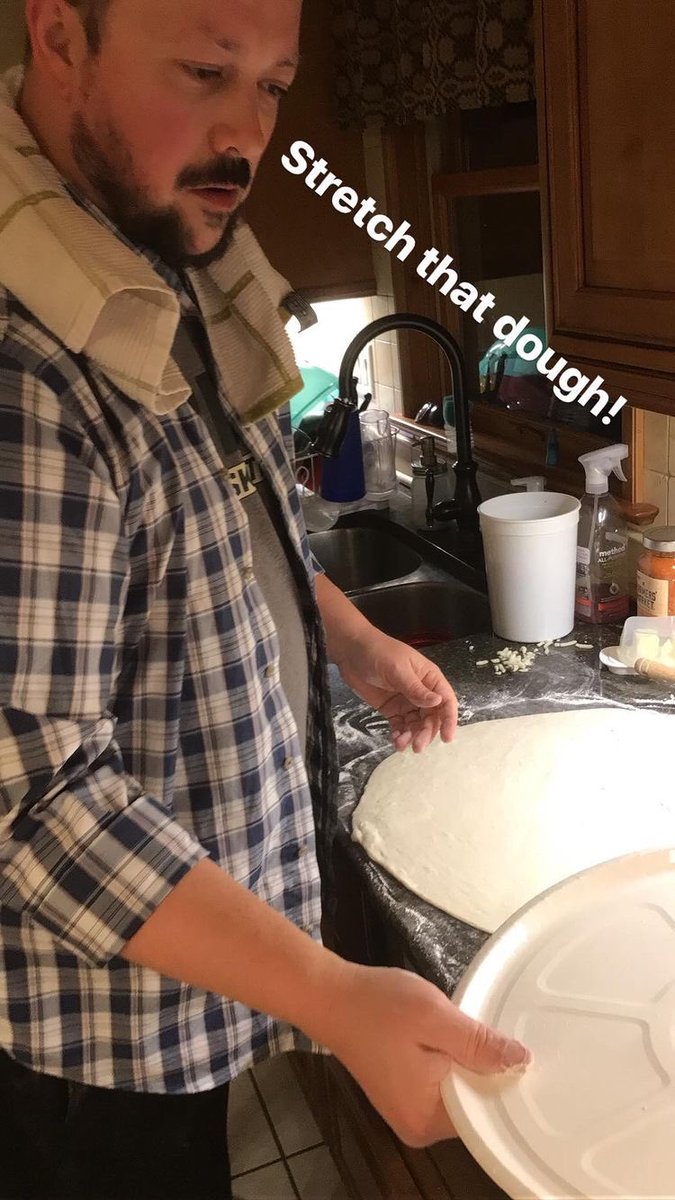 trixcat61's tweet photo. @MarkMaddenX We’ve done a thanksgiving pizza, it’s delicious! https://t.co/vQSIaAenbz