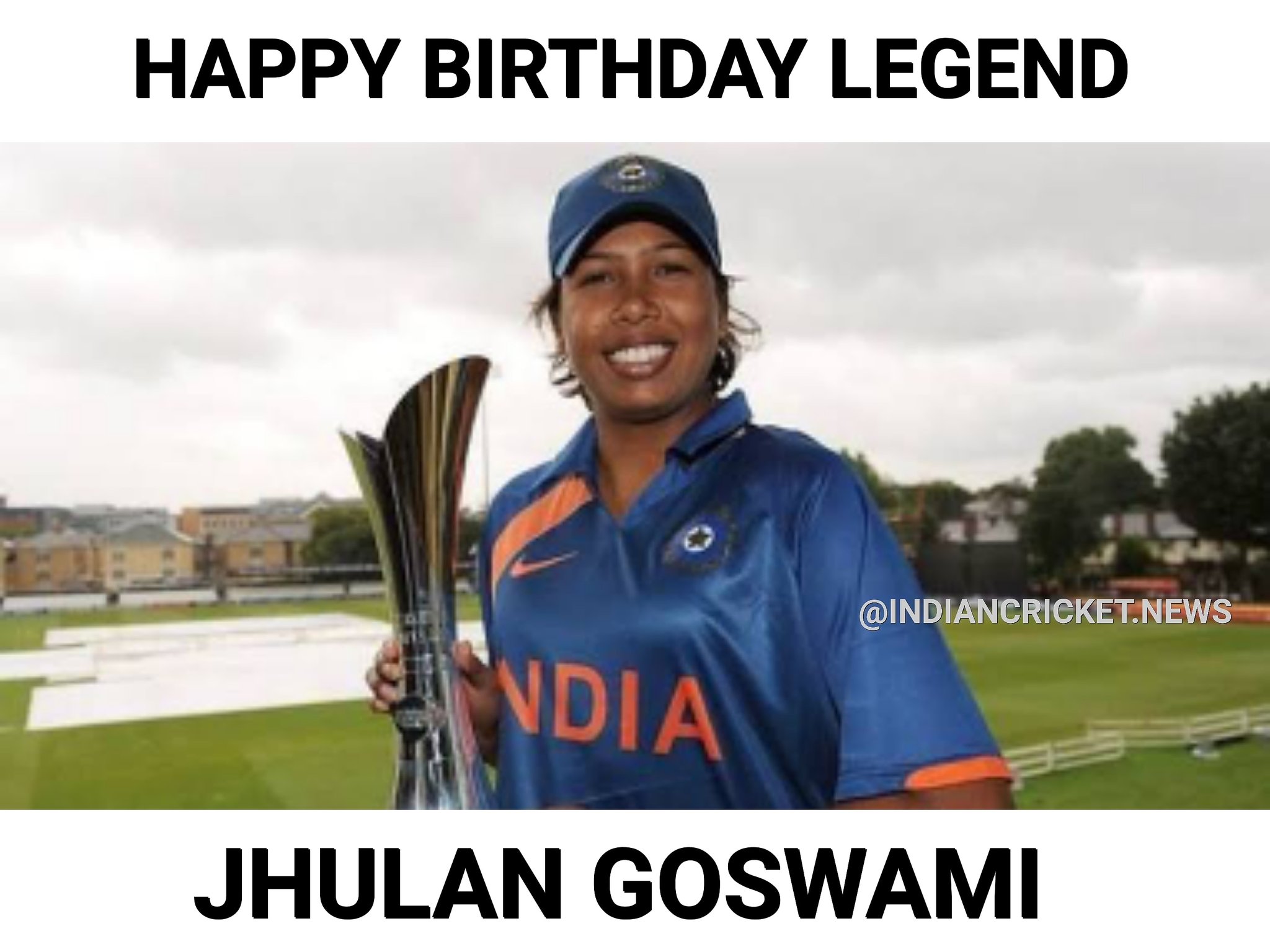 Happy Birthday Jhulan Goswami   