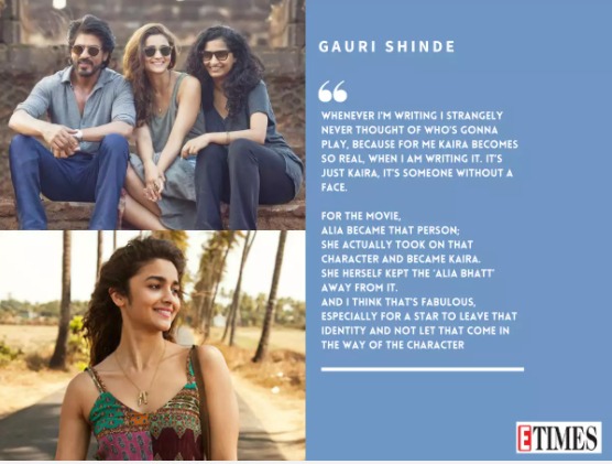  #Exclusive!  #GauriShinde on how  @aliaa08 portrayed the character of Kaira in the film 'Dear Zindagi'Read on more here:  https://bit.ly/2JanqDk  #4YearsOfDearZindagi
