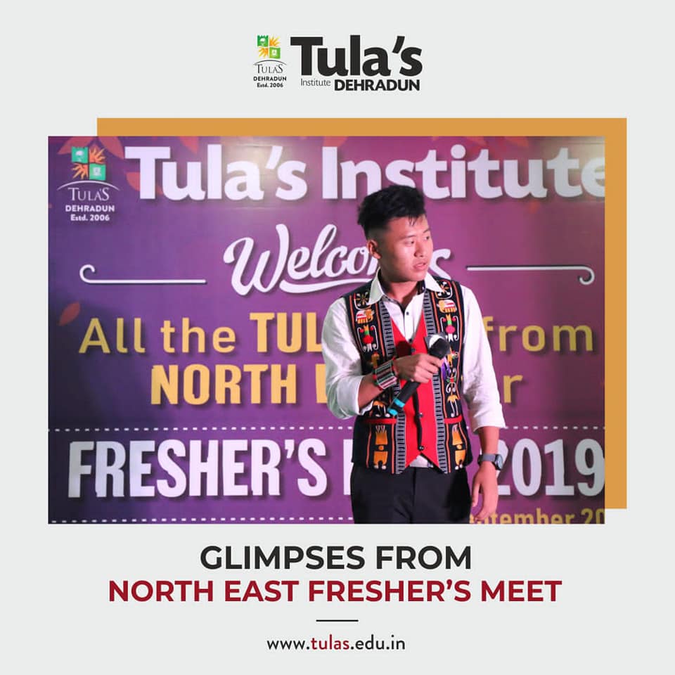 Tulas_Dehradun's tweet photo. Every student is special to Tula’s Institute, and to that front, we organise a special, exclusive Fresher’s meet for our new group of Tulaites. Take a look at the glimpses of the event organised for our new family members from North-east.
#tulasinstitute #freshers #freshersmeet https://t.co/ouNhPsrdjm