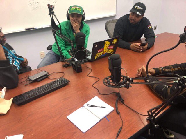 HomeBoiTalk's tweet photo. Behind the scenes discussions with special guests #homeboitalk https://t.co/hoNsZJN1JY