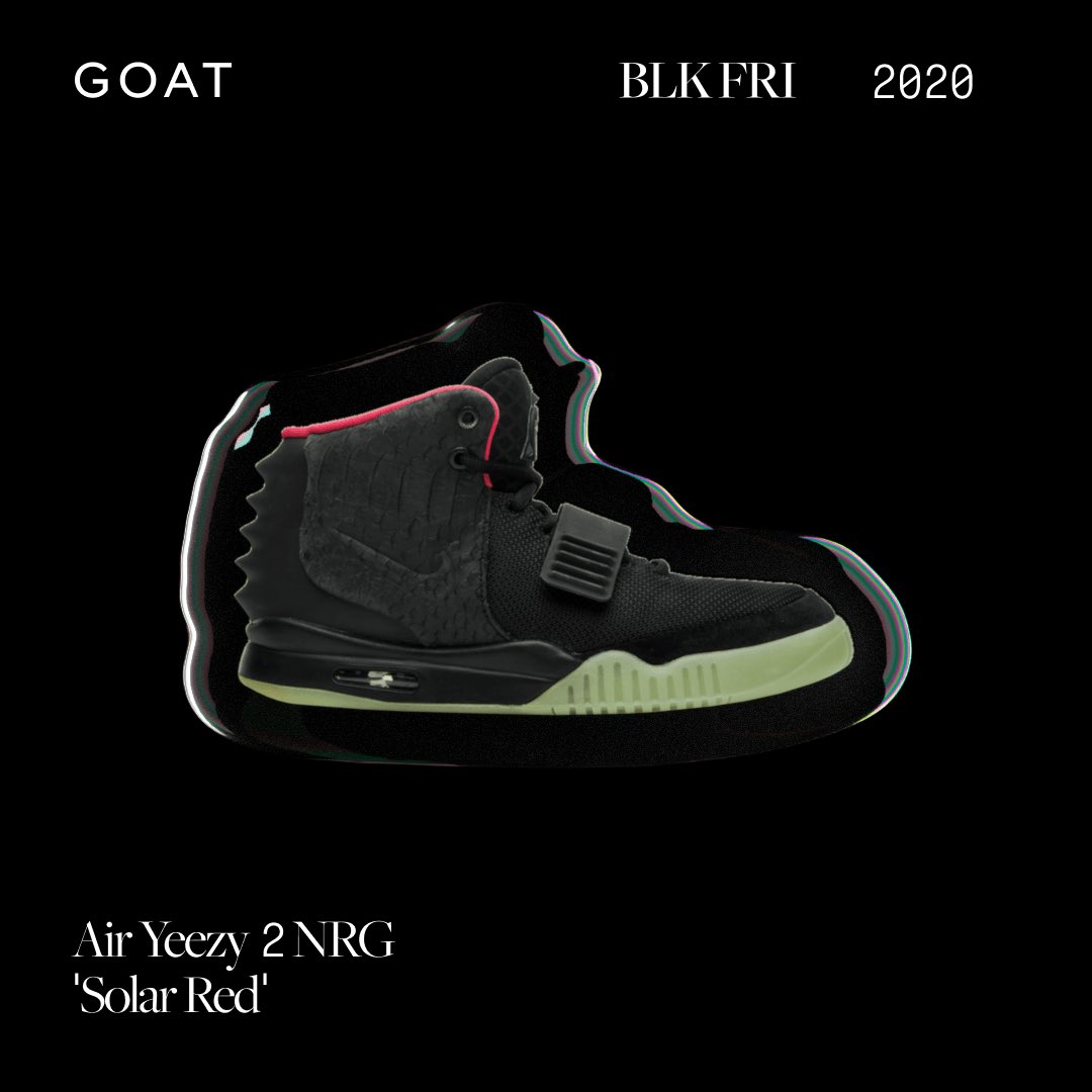 Jectic1's tweet photo. Enter #GOATBlackFriday for a chance to win sneakers, credit and other exclusive prizes https://t.co/9yJvK92YEQ https://t.co/qHcEHQtb3n