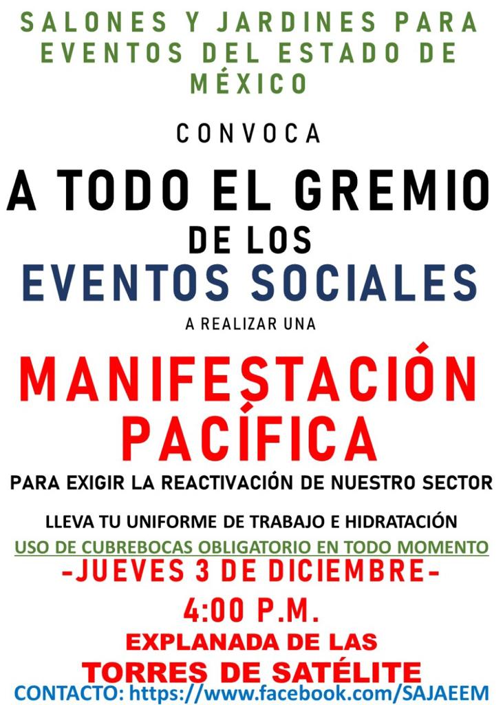 CdSatelite's tweet photo. @AsocPara atención  a todo el gremio de eventos sociales RT https://t.co/Lp0w9cWyl1