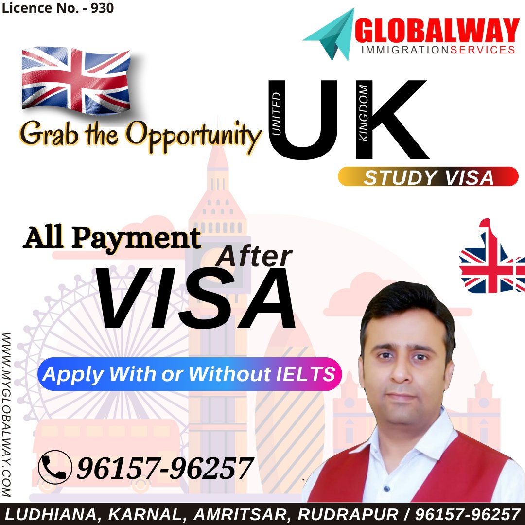 GlobalwayS's tweet photo. #uk #ukstudy #ukwork #ukpr #globalwayimmigrationservices #myglobalway #amitmalhotra #9615796257 #embassy #study #bestimmigrationinkarnal
#bestimmigrationinludhiana
#bestimmigrationinamritsar
#bestimmigrationinrudrapur https://t.co/uCv5FpthCJ