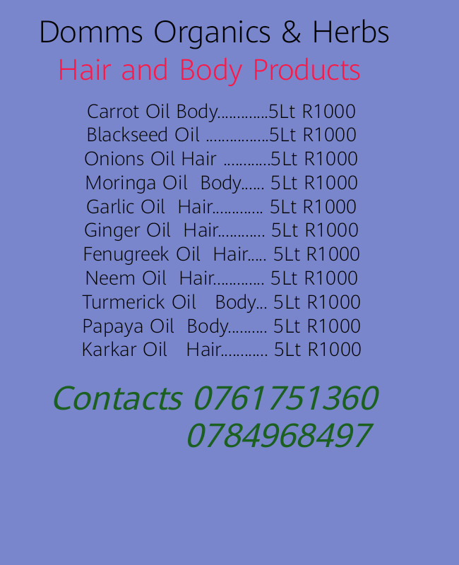 Mdlongwa6's tweet photo. Hie good people m selling hair products
Bring back all your lost hair https://t.co/hVXLfHGsav