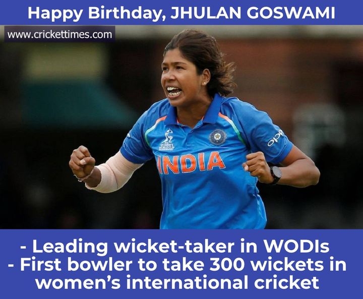 Happy Birthday, Jhulan Goswami 