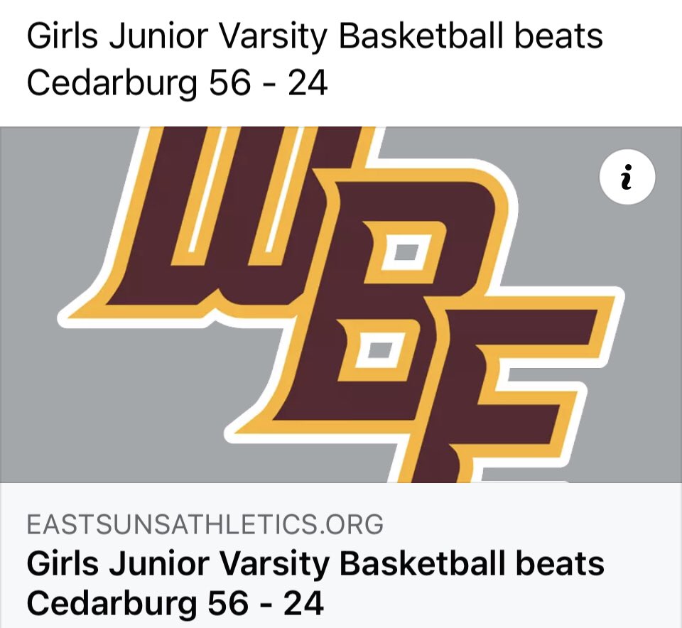 eastladysunsbb's tweet photo. Junior Varsity also took care of business tonight!

Great job !!! 
#WayToRiseUp☀️ https://t.co/AogEfiegUR