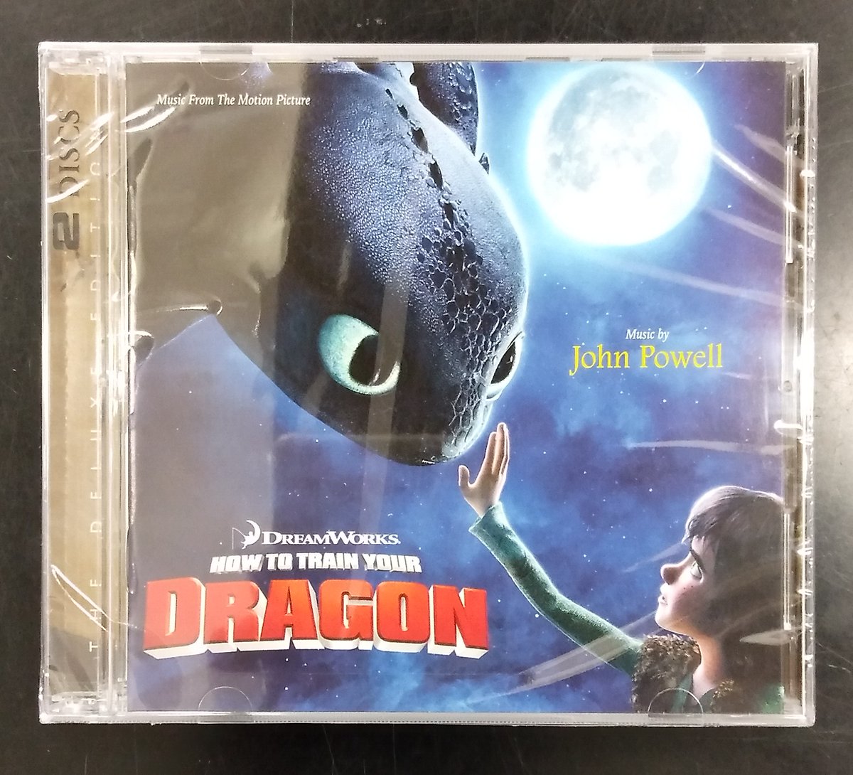ディスクユニオンシネマ館 営業中 サウンドトラックcd ジョン パウエル作曲 ヒックとドラゴン How To Train Your Dragon デラックス エディションが拡張2枚組 限定3 000枚で新発売 冒頭に流れる This Is Berk 他 6曲 ものデモ音源 未発表曲