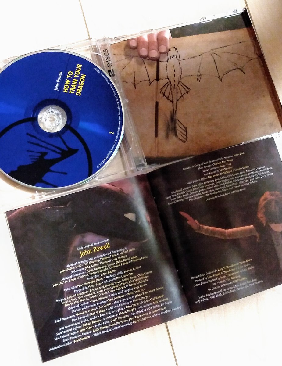 ディスクユニオンシネマ館 営業中 サウンドトラックcd ジョン パウエル作曲 ヒックとドラゴン How To Train Your Dragon デラックス エディションが拡張2枚組 限定3 000枚で新発売 冒頭に流れる This Is Berk 他 6曲 ものデモ音源 未発表曲