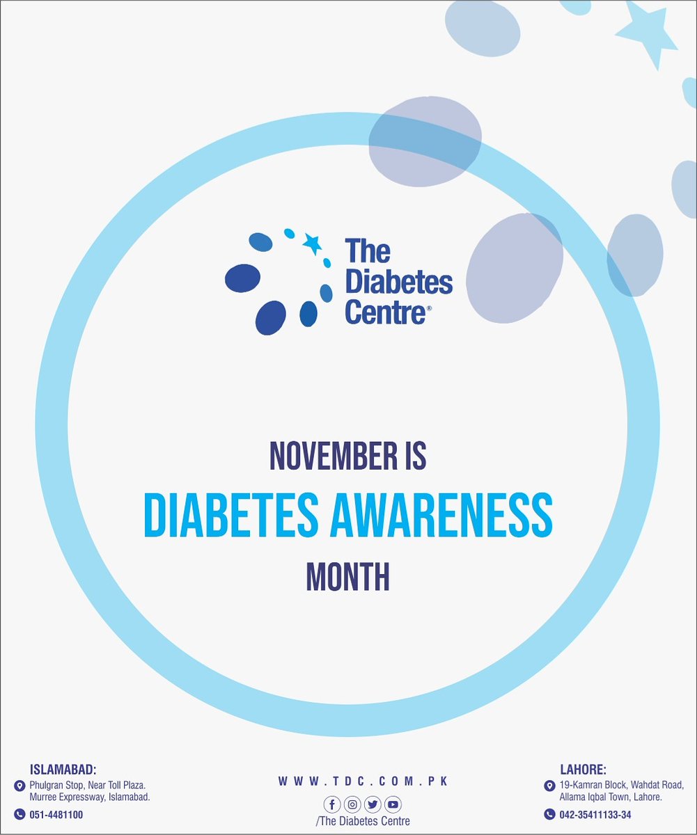 tdcpak's tweet photo. TDC organized several awareness activities including an awareness walk and a cycle rally on World Diabetes Day 2020, awareness sessions, screening camps and distribution of awareness literature throughout the month of November to spread diabetes awareness all across Pakistan. https://t.co/9jn2piEccF