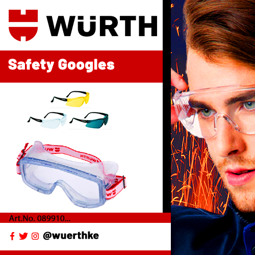 WuerthKe's tweet photo. Safety Glasses - PREMIUM
Application: Construction, grinding, milling, light &amp; precision,
engineering, assembly &amp; maintenance, laboratory &amp;
outdoor work etc.
To order call/WhatsApp +254110945454, Email: info@wuerthkenya.co.ke, Click: https://t.co/hqWSM9MVPc
#wurthke #wurthkenya https://t.co/7ajl5iSXNy