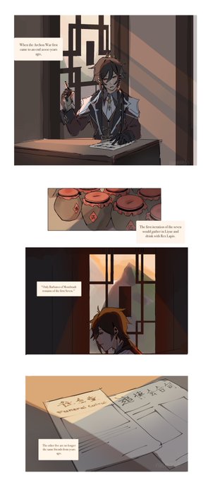 liyue chapter sequel: farewell archaic lord 
#GenshinImpact #genshinimpactfanart 