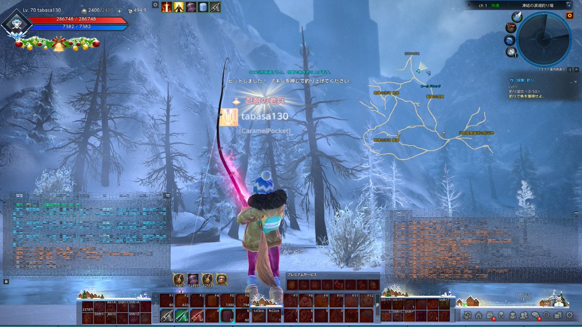 subaru130's tweet photo. TERAのUIがクリスマス仕様に
#TERA_JP #TERA_PC https://t.co/X8XZo0B9mC