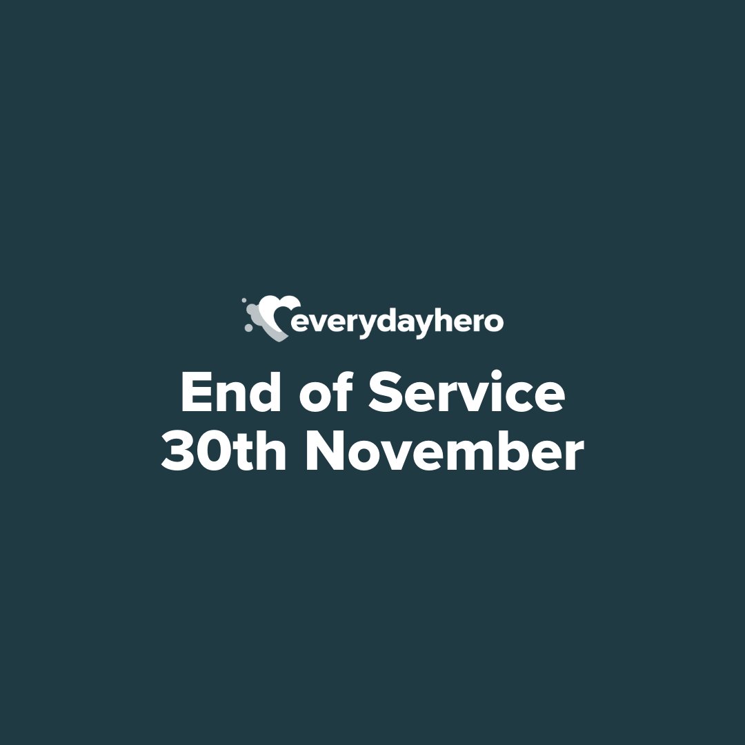 Everydayhero (@everydayhero) on Twitter photo A friendly reminder that in less than a week all everydayhero fundraising pages will no longer be active.
To continue fundraising, the options are endless with <a href="/JustGivingANZ/">JustGiving AU/NZ</a> head to bit.ly/36pBVuU + sign up for free on the world's most trusted online platform. A friendly reminder that in less than a week all everydayhero fundraising pages will no longer be active.
To continue fundraising, the options are endless with <a href="/JustGivingANZ/">JustGiving AU/NZ</a> head to bit.ly/36pBVuU + sign up for free on the world's most trusted online platform.