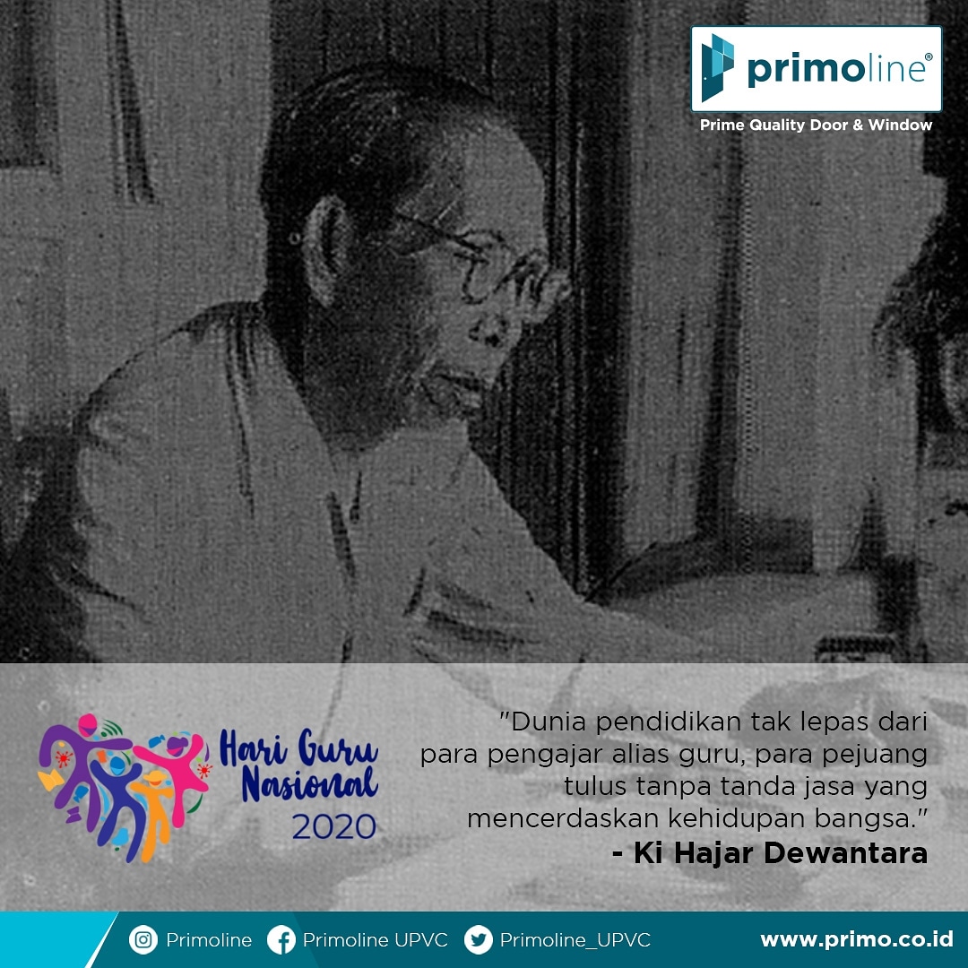 primoline_upvc's tweet photo. Terima kasih para guru sudah mengajari kami tentang arti teladan sampai njlimetnya matematika.
Selamat hari guru semuanya. Semoga seluruh siswa-siswi di Indonesia bisa bertatap muka lagi dengan para guru.
#HariGuru #HariGuruNasional2020 #SolusiPrimo #PintuJendelaUPVC https://t.co/tuCQ8C5VTQ