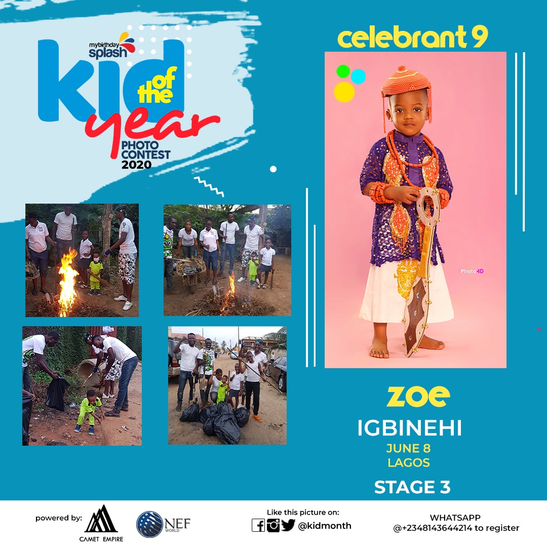 KidMonth's tweet photo. Kid of the year 2020
Stage 3

To register for other months:
Kindly pay/transfer the registration fee of 1k to:
CAMET EMPIRE LIMITED
6060388738, Fidelity Bank
 https://t.co/MgzM5K9cTt
Kindly use chrome or UC browser for registration

Enquiry - +2349028862628 https://t.co/aRrOOCKUrH