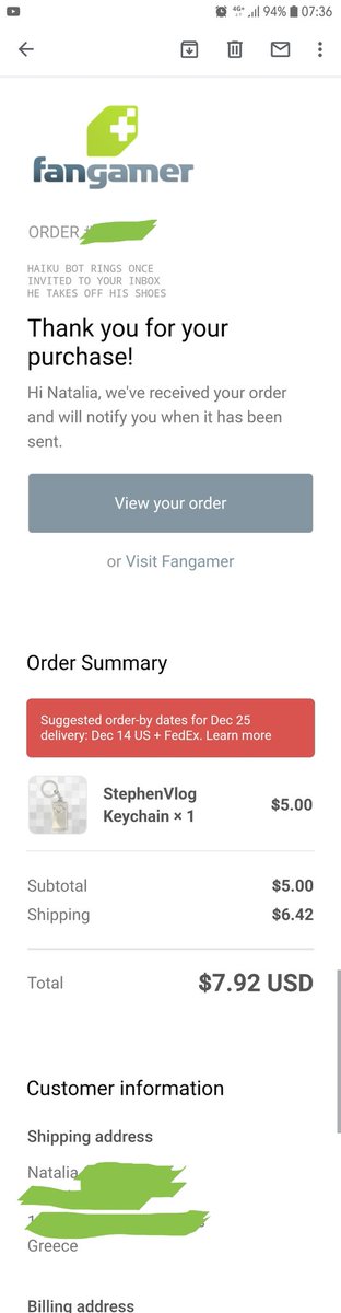 n18skorpina's tweet photo. Got to work a little after 7am, it was slow and decided to open twitter. Saw @Stephen_Georg tweet about his amazing key chain and I just HAD to get one this time!! #BreakfastOrder. ☕❤️🔑🔗 https://t.co/MZxOdw86SL