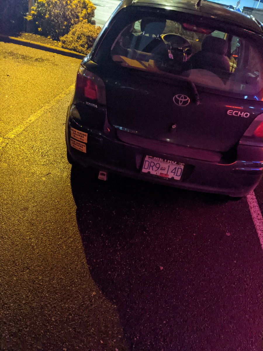 Just saw a report of a #yyj #skipthedishes driver showing up with alcohol on his breath to pick up a liquor order. This is just another example of how <a href="/SkipTheDishes/">SkipTheDish</a> doesn't care about public safety during the #COVID19 #pandemic. BC licence plate DR914D. <a href="/vicpdcanada/">Victoria Police</a> #yyjskip