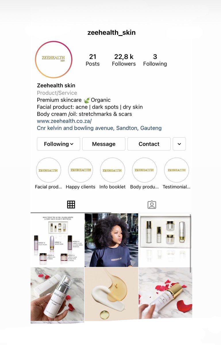 noziphozulu0's tweet photo. Instagram Business pages 💫💫

Slowly building an empire, hard work and patience ..... With Time 🙏🏽

#houseofzee #zeehealth #zeehealthskin #zeeheathcosmetics https://t.co/jFFsNFmdHz