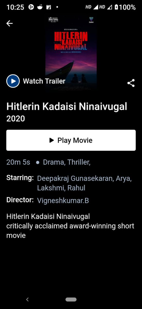 dir_vigneshk's tweet photo. #ஹிட்லரின்கடைசிநினைவுகள்
 
Now available in Moviewud app available in all countries watch and share

#hkn #shortfilm #moviewud #app #playstore

IOS:- https://t.co/XzaV0LMK3S

ANDROID:- https://t.co/g5VmhOOsZC https://t.co/rmssFEwz9f