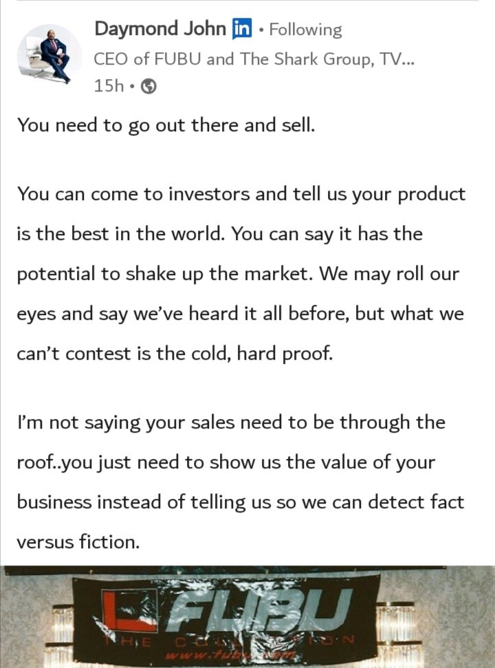 AbiyeduKin's tweet photo. Go out there and sell! https://t.co/4TzLJl6Arl
